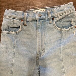 Abercrombie & Fitch Light Blue Ultra High Rise Jeans
